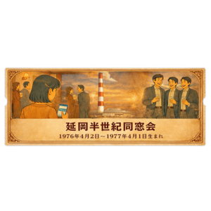 半世紀同窓会チケット